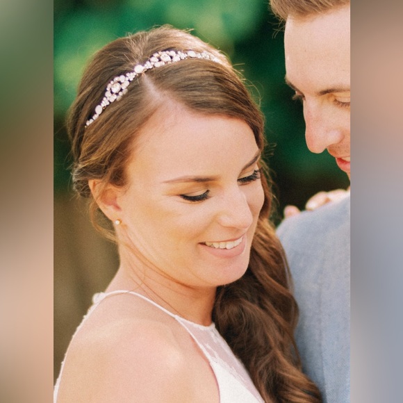 Twigs & Honey Opal Bridal Headpiece - Picture 3 of 3